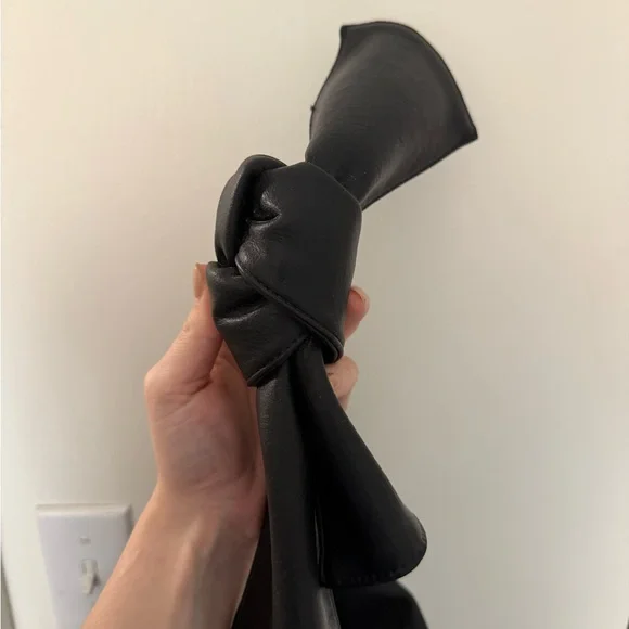 Anthropologie Melie Bianco Knot-Handle Shoulder Bag - Picture 3 of 6